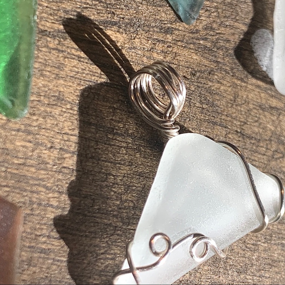 Hand Crafted Sea Glass Necklace